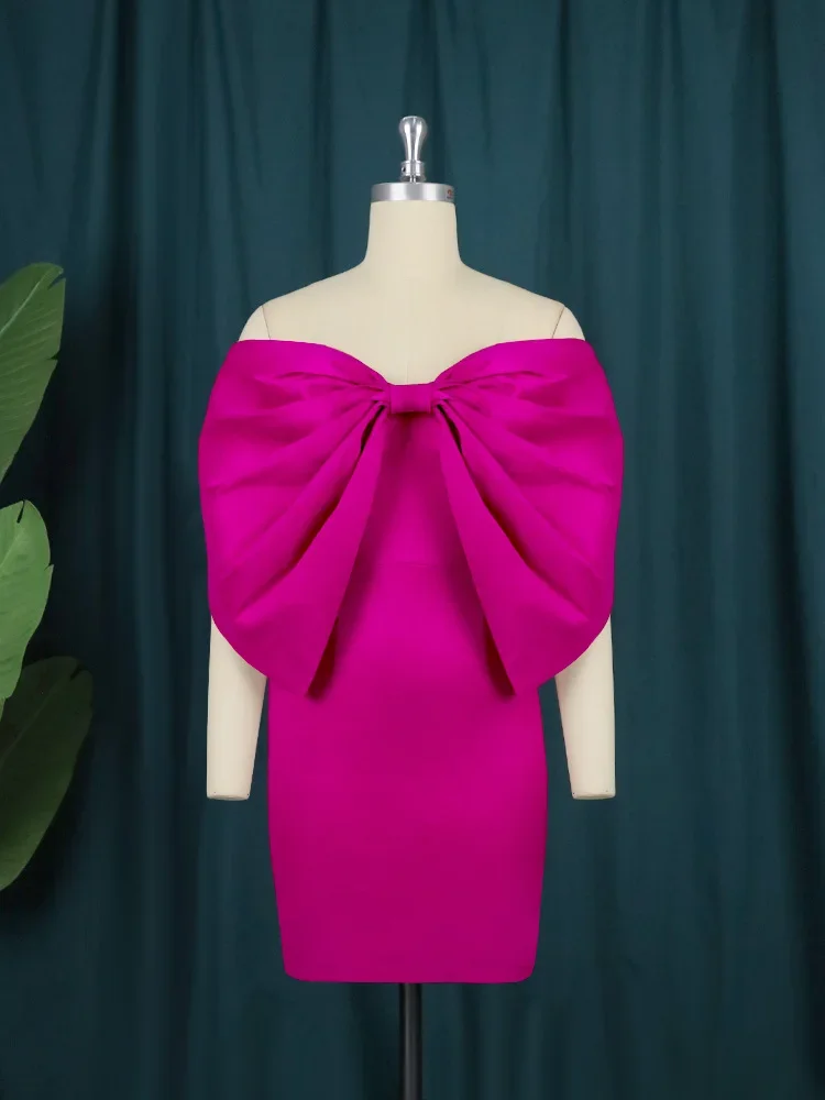 knee length dresses for ladies Lizzy Front Twist Tie Back Mini Dress | Twist Front Mini Dress main image 1
