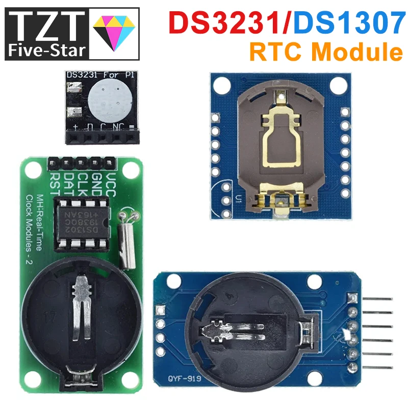 DS3231 AT24C32 IIC Module DS1302 Precision Clock Module DS1307