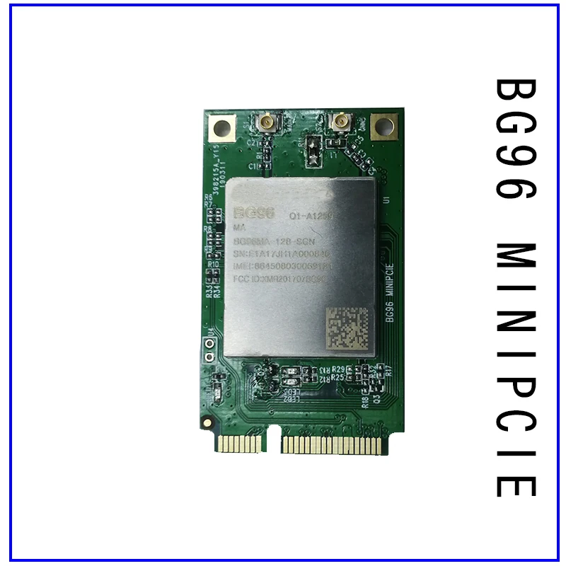 

Quectel BG96 BG96MA-128-SGN LTE Cat.M1/NB1 & EGPRS mini pcie Module with sim card slot NBIOT Modem Pin to pin EG91/EG95