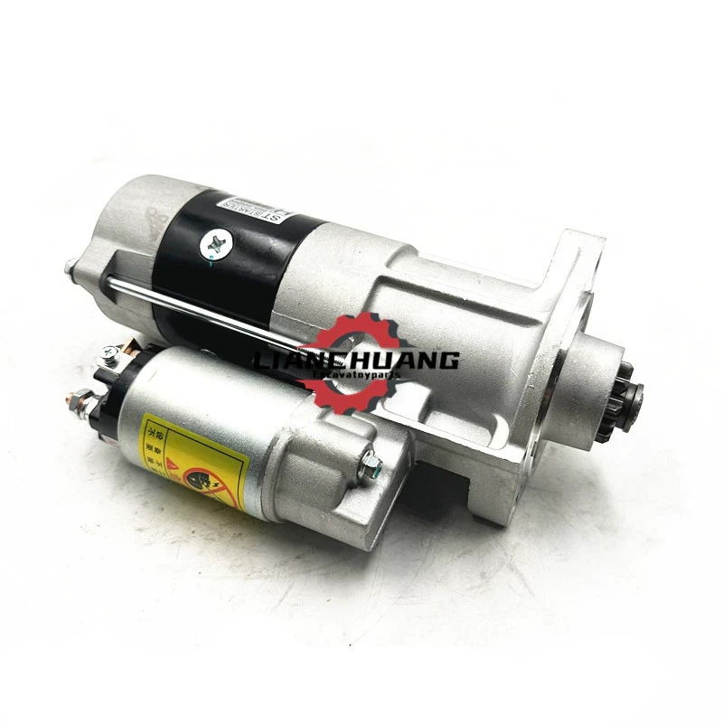 For Volvo EC55D EC80D Starting Motor Kubota KX D2.6 Engine