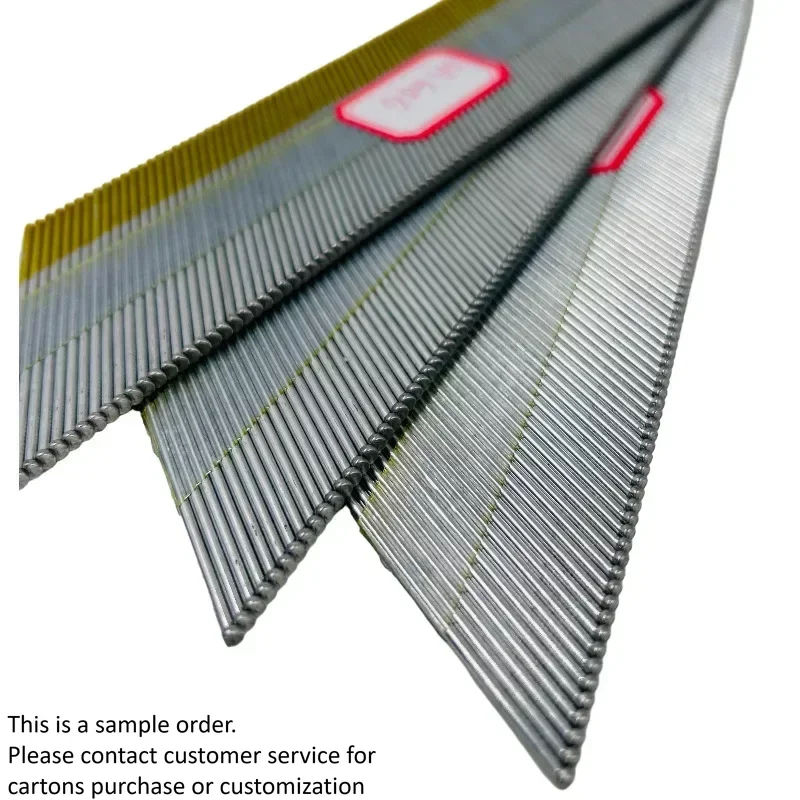 Finitura Zincata Cabinetry Building Da Framing Nails 32-64Mm Chiodo Per Inquadratura Fascicolato A Testa Tonda