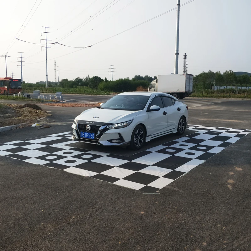 Car Panoramic Imaging Calibration Cloth Car 360 Degree Panoramic Imaging System Calibration Cloth 3D Bird's-eye View Car Camera Automatic Splicing Debugging Cloth