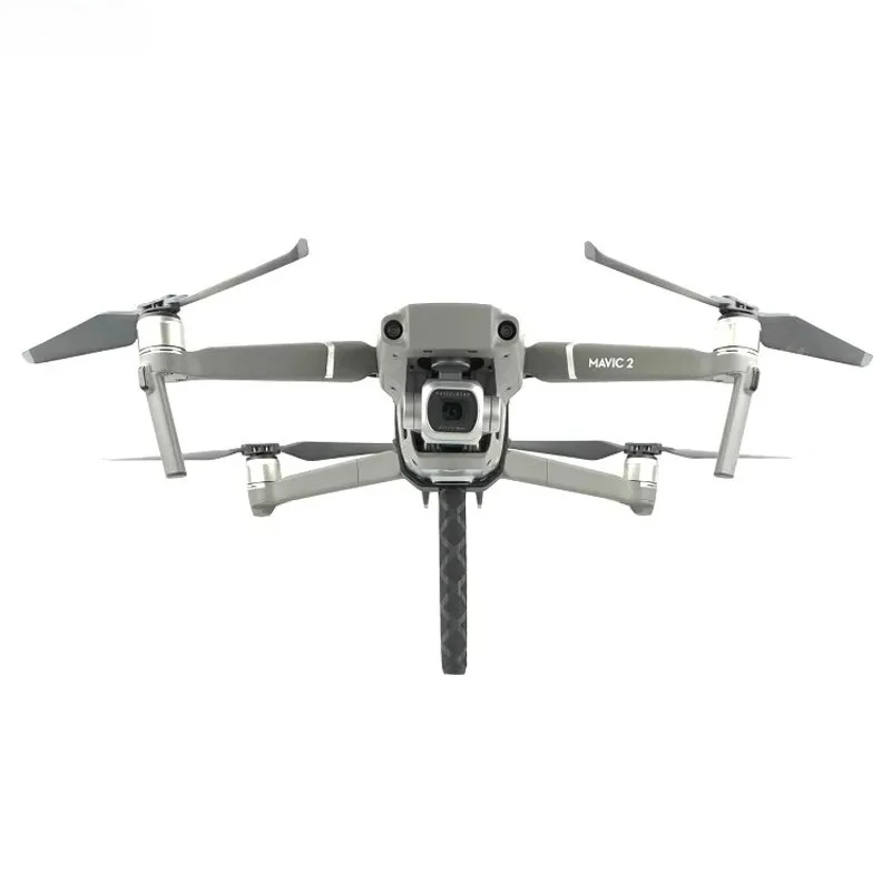 Support portatif pour bâton de selfie drone DJI Mavic 2 Pro et Zoom, utilisé pour un selfie aérien.
