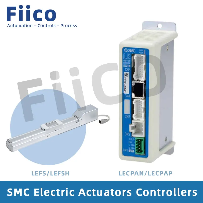 SMC Electric Actuator Pulse Input Type Controller LECPAN LEFSH16/25/32