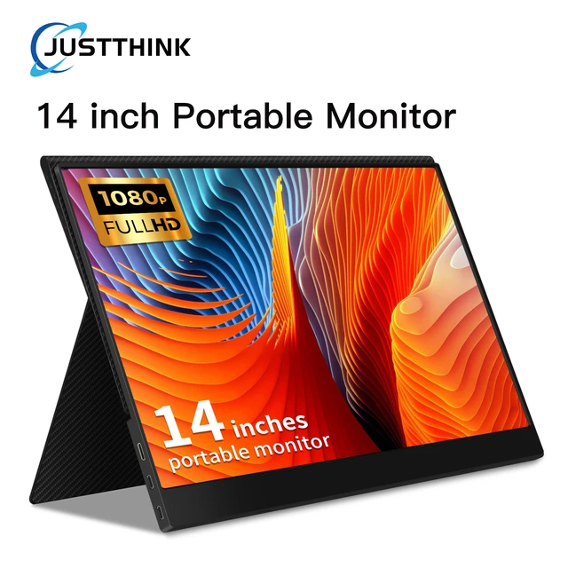 Monitor táctil portátil tipo C, pantalla extensible de 14/15,6 pulgadas,  1080P, IPS, para ordenador portátil, teléfono, Switch, ps4/5, XboX,  MacBook, Minpc - AliExpress