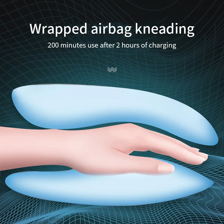 Wireless Hand Massager with Heat and Air Compression