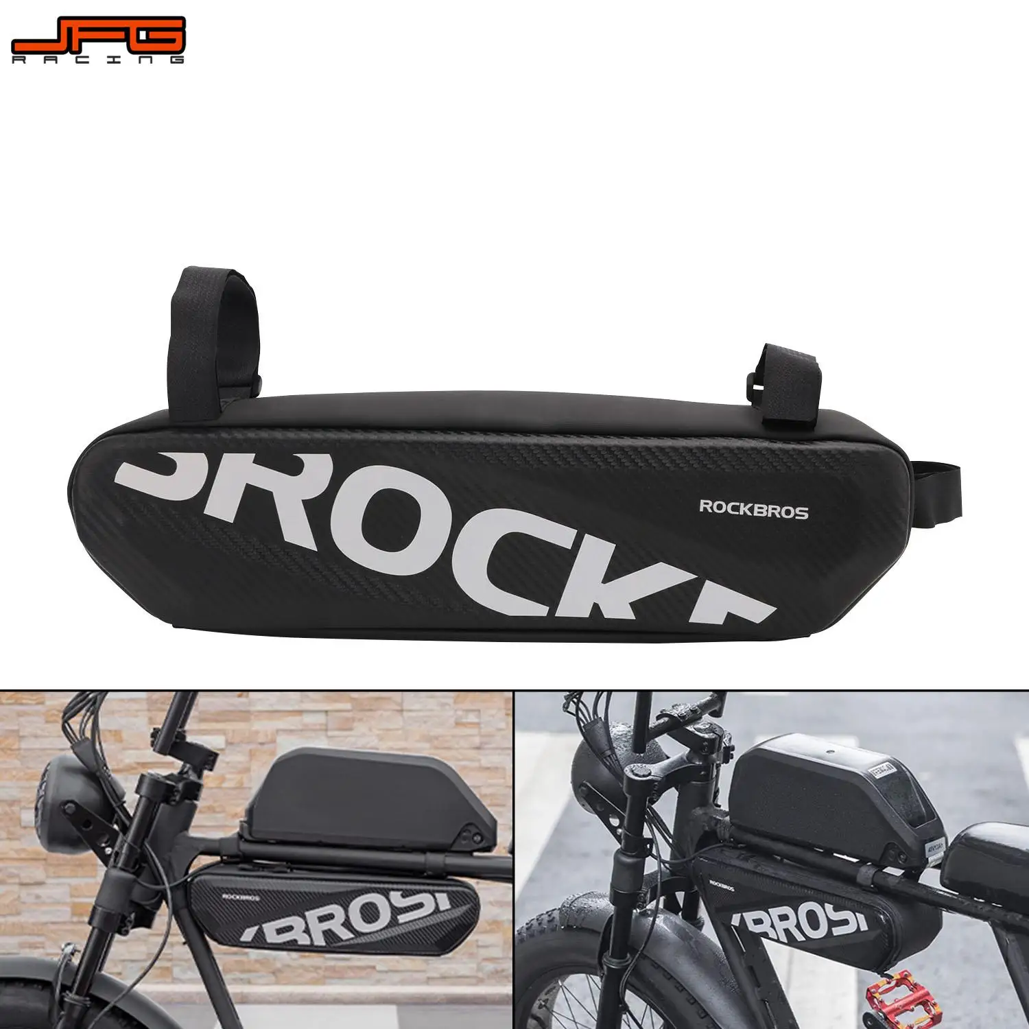 

Motorcycle Waterproof 4.5L Front Beam Storage Bag For Super73 Super 73 Electric Bicycle