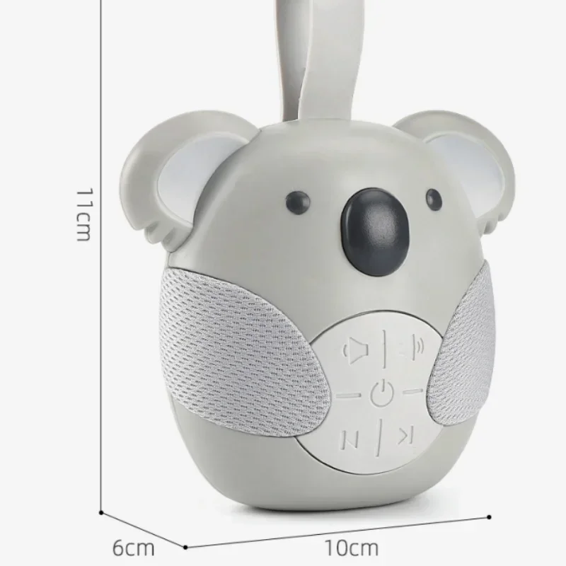 Baby White Noise Machine Sleep Monitor Music Player Portable for Newborn Toddler