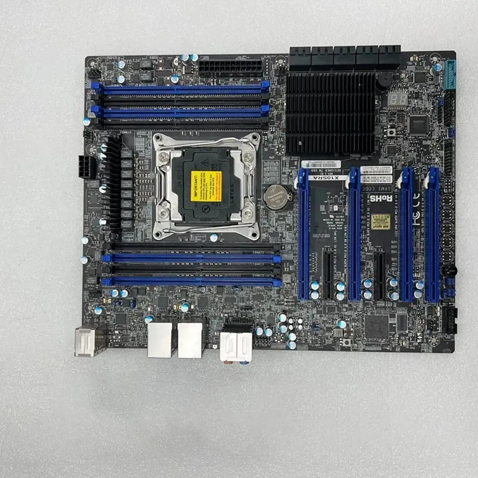 Supermicro X10SRA X99 シングルチャネルサーバーマザーボード用