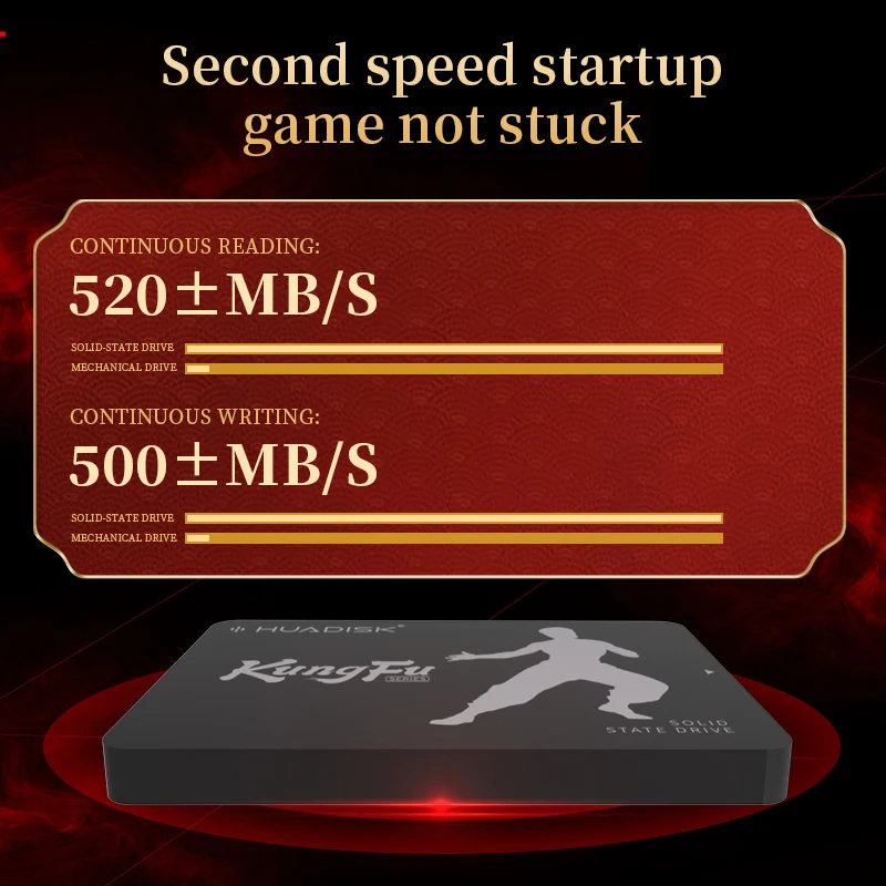 HUADISK Ʈ ũž TLC ָ Ʈ ̺, SATA 3 SSD ϵ ũ, 120GB, 240GB, 480GB, 128GB, 256GB, 512GB, 2.5 HDD, SATA3.0, 