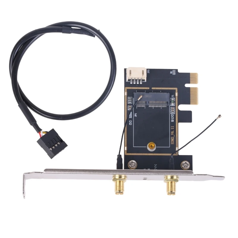 금속 구조 M.2 표준 PCIex4x8x16 슬롯 M.2 데스크탑 M.2 PCIe 변환기용 확장 WiFi 카드 어댑터