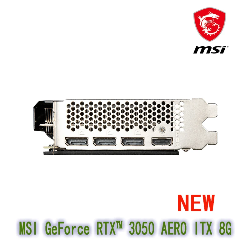 MSI GeForce RTX™ 3050 AERO ITX 8G  Support AMD Intel Desktop CPU LHR NEW graphics card for desktop