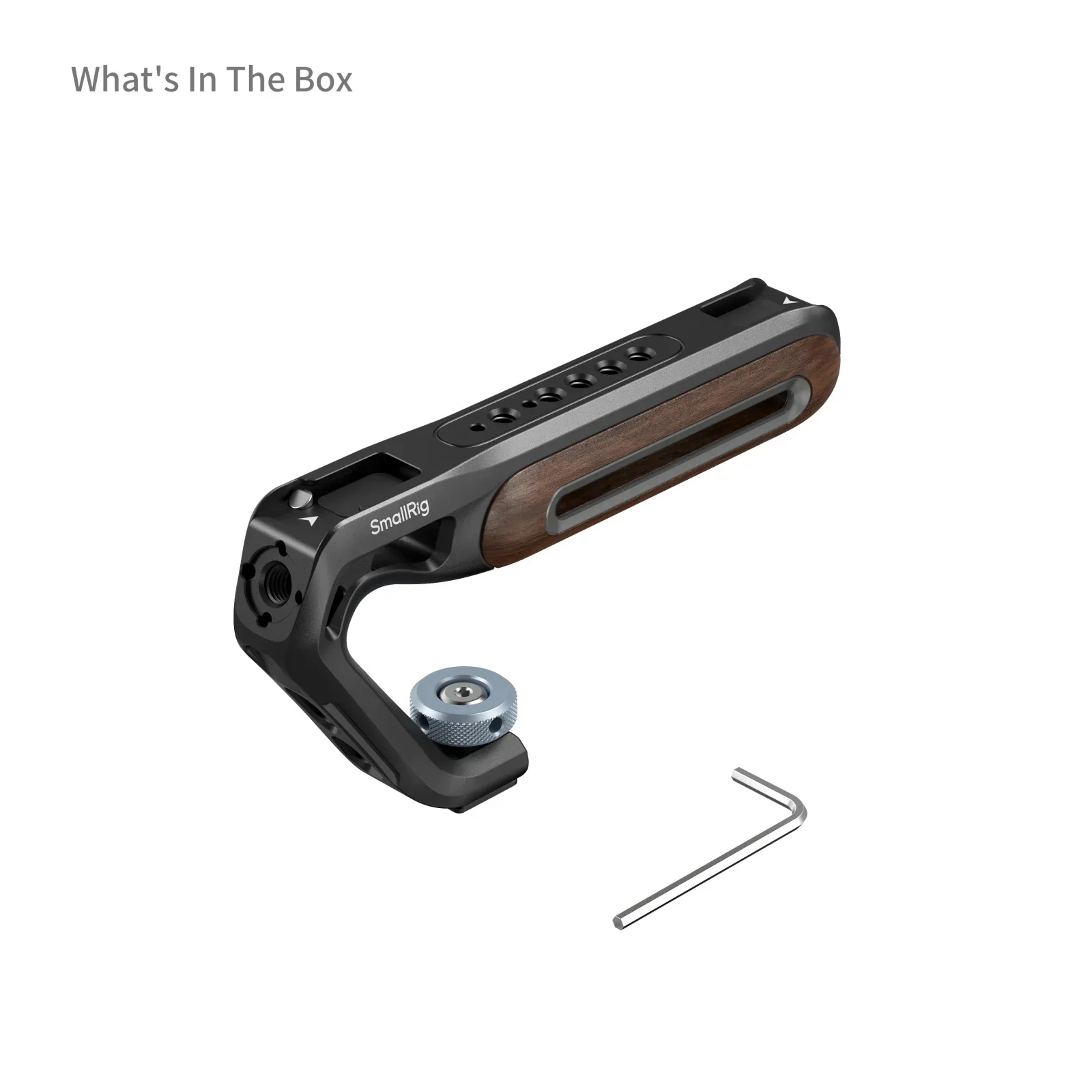 SmallRig Top Handle with Cold Shoe Mount / NATO Clamp / (1/4" & 3/8") Two-in-O