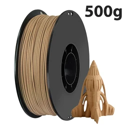 Enhanced Product Title:   
3D Printer PLA Dark Wood Filament - Premium 1.75mm Printing Material (Dark wood 500g)
