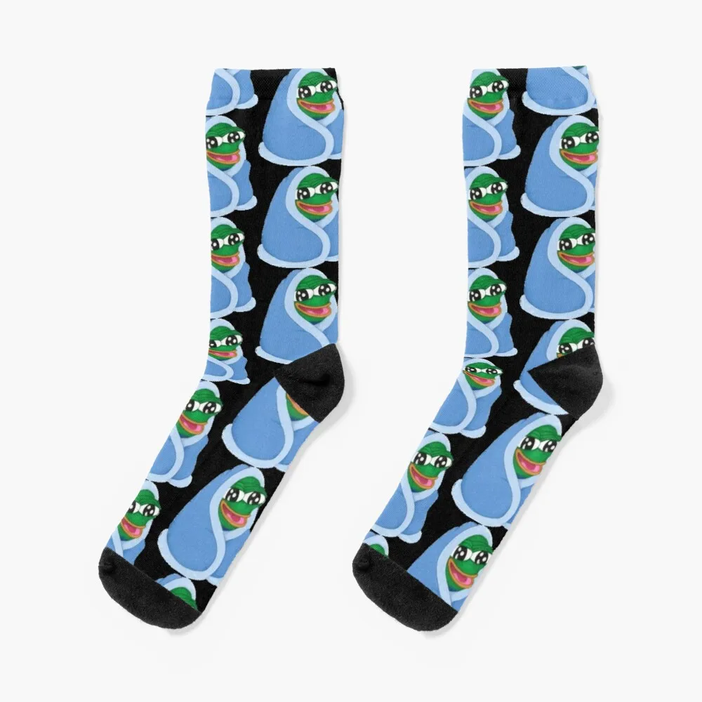 Pepe Frog (PeepoCozy) Socks Basketball Socks Sock Christmas