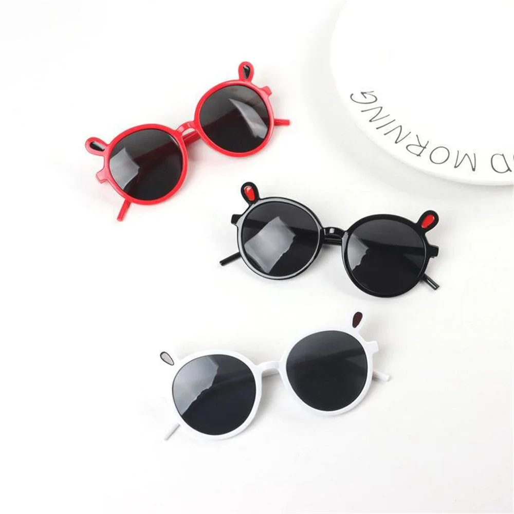 1 Pcs Children'S Sunglasses Korean Cute Baby Rabbit Ears Sunglasses Boys And Girls 3-8 Years Old Kids