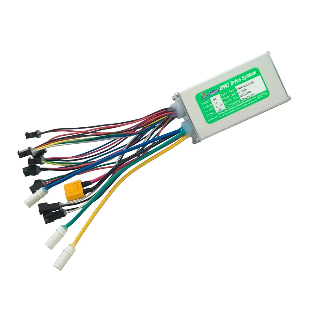 LSW06-90B1CFSB 36V 15A 브러시리스 모터 컨트롤러 전기 스쿠터용 속도 부품 MTB 전기 자전거 액세서리 속도 컨트롤러