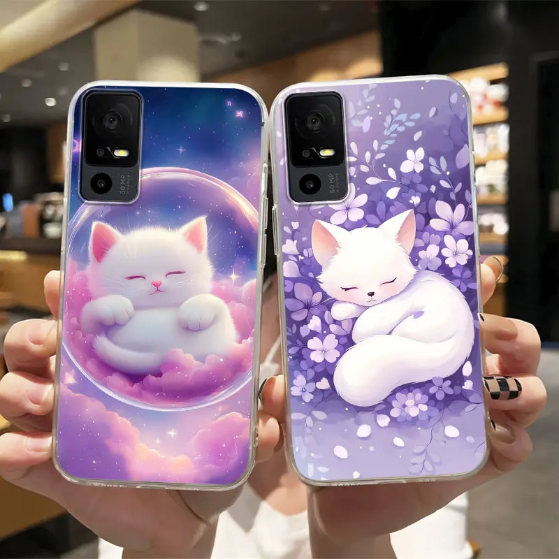 Luxury Transparent Silicone Shockproof Phone Case