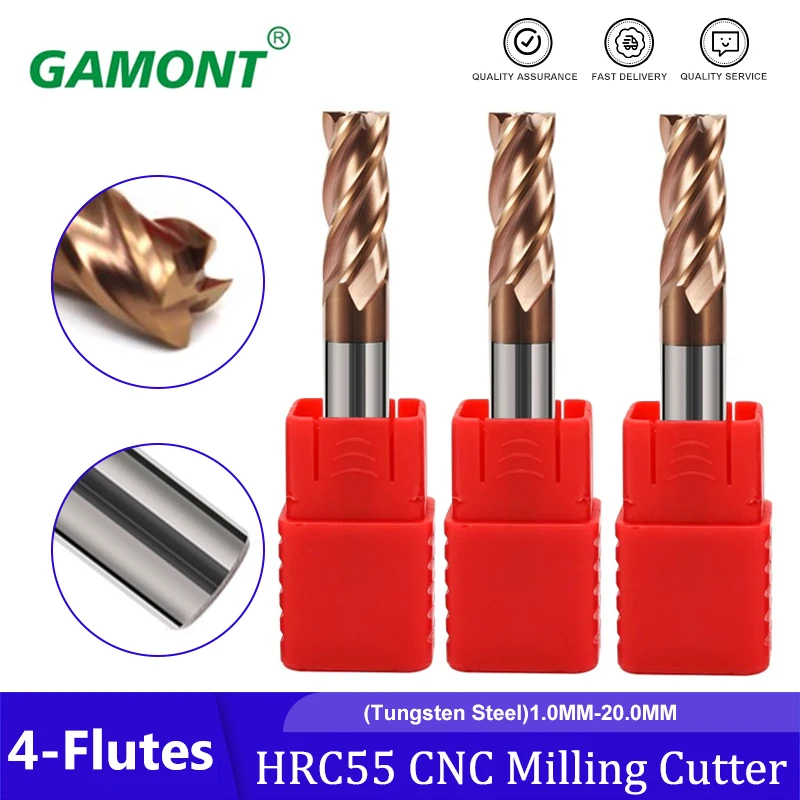 ASNOMY 2 Frese A Raggio VHM, Diametro 1 Mm, Rivestimento AlTiN HRC 55 - Foto 11