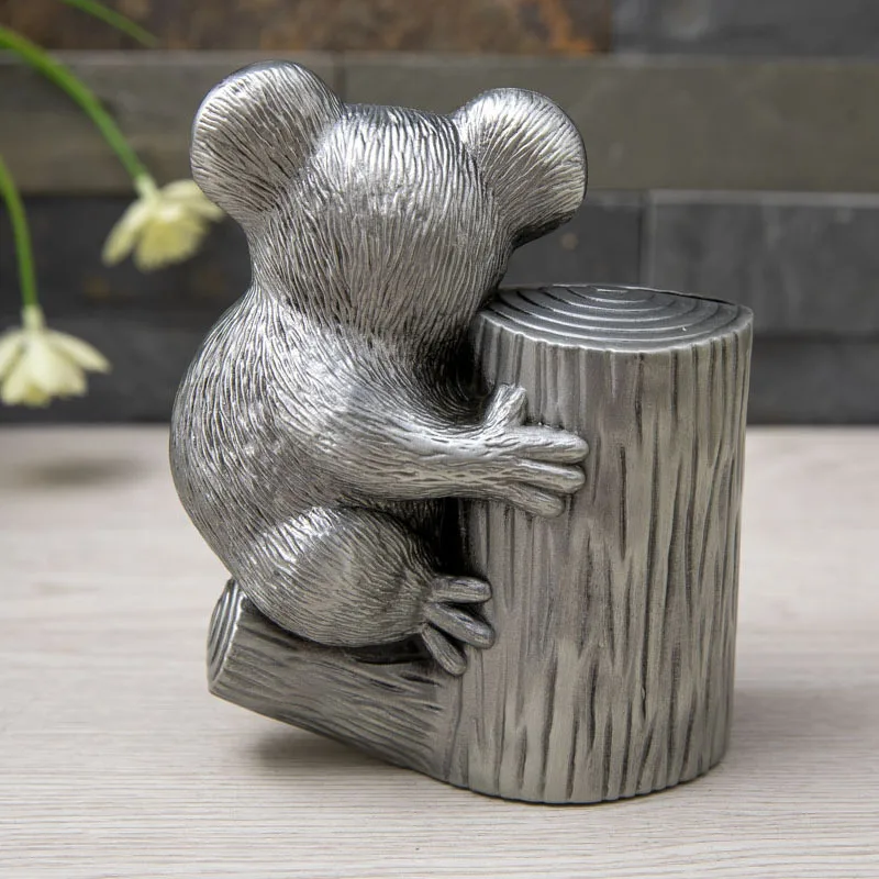 Creative Metal Coin Bank Cartoon Koala Bank Savings Money Box Saving Pot for Kid Boy Girl 3