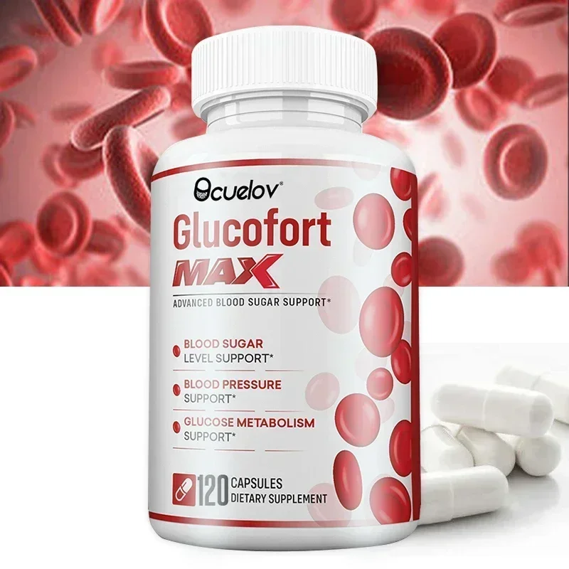 Glucofort Max Capsules Blood sugar level support general health immune support metabolism blood pressure support