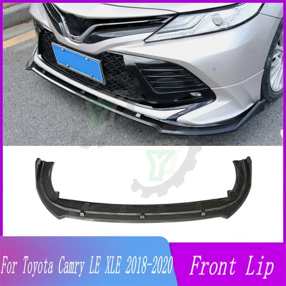 

3 шт., съемный передний бампер для Toyota Camry LE XLE 2018 2019 2020