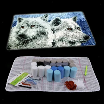 Wolf Latch Hook Kit 1