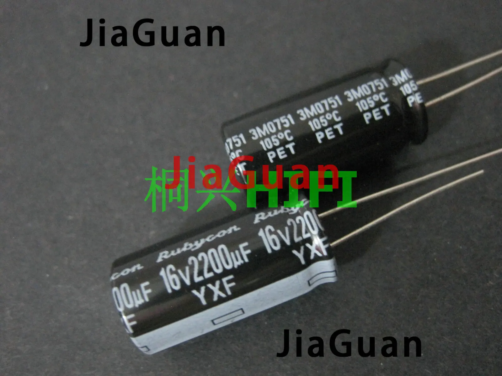 

20PCS RUBYCON YXF 16V2200UF 12.5X25MM electrolytic capacitor 2200uf 16v yxf 2200uF/16V high frequency low resistance long life