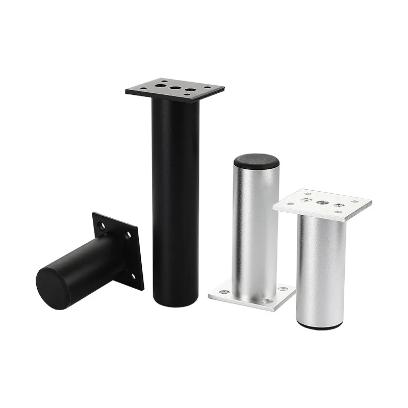 Furniture Feet Aluminum Alloy Cabinet Feet Table Feet Cabinet Bathroom End Table Sofa TV Support Legs Adjustable Bed