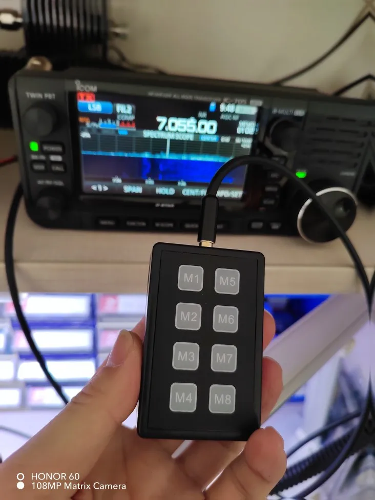 ICOM Radio External Control Keyboard For IC-705 IC-7300 IC-7100 IC