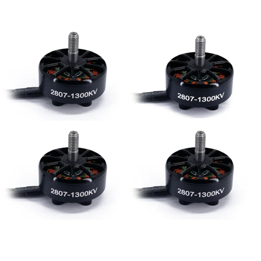 1/2/4pcs 2807 6S 1300KV Brushless Motor for FPV Drone Freestyle 7inch Long Range Drone Model