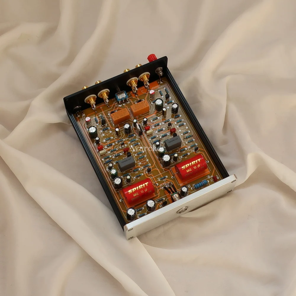 Nvarcher Discrete Components Class A Low Noise Vinyl Phono MM/MC Moving Coil Magnet Amplifier | Электроника