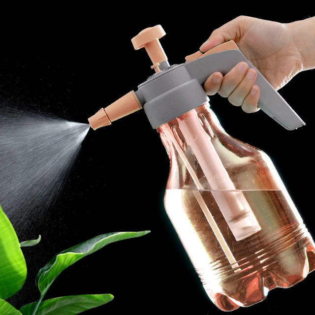 PULVERIZADOR Manual a presión de 1,5 l, botella pulverizadora de agua para  jardín, herramientas de riego de jardinería, botella pulverizadora de  desinfección de riego - AliExpress