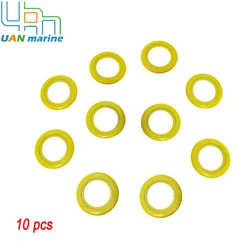 10 Pieces Gear Case Lube Oil Drain Plug Washer Gasket 26-830749 For Mercury Marine/Mercruiser Boat Parts