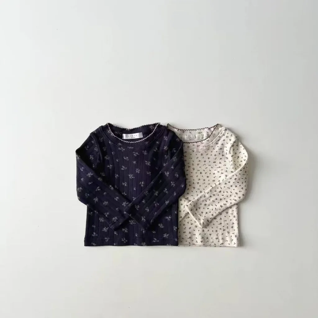 Autumn New Baby Long Sleeve T Shirts Cotton Infant Girl Bottoming Shirt Toddler O-neck Tops Kids Boy Tee Baby Clothes