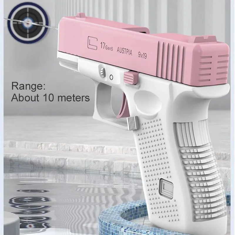1Pcs Mini Water Gun Mini Water Spray Gun Small Size Water Fighting Game Children's Small Water Gun Outdoor Toys Gun For Kids Boy 2