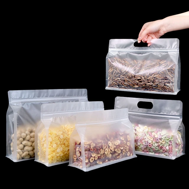 Side Snack Food Packaging Bags  Food Snack Seal Bag Storage - Eight-side -  Aliexpress