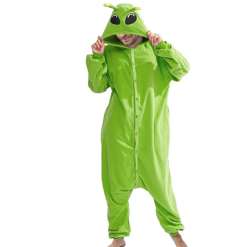 XXL Science fict man animal cosplay game costume kigurumi one piece pajamas halloween christmas party hooded cartoon pajamas