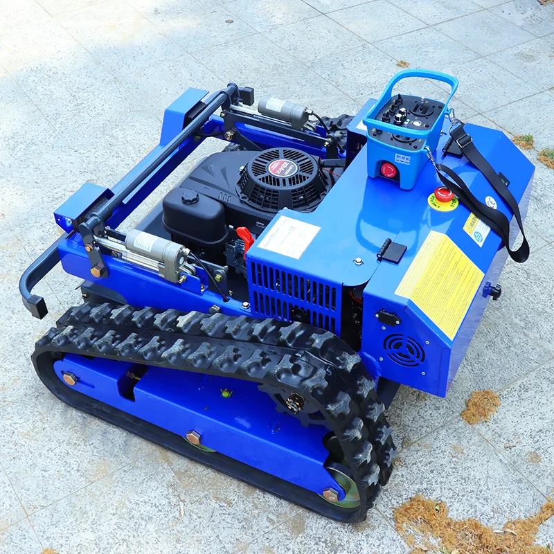 Tosaerba Telecomandato Industriale Personalizzato - Design Semplice, Motore a 4 Tempi, Automatico, Piccolo Crawler, Attrezzo Agricolo Commerciale - immagine 4