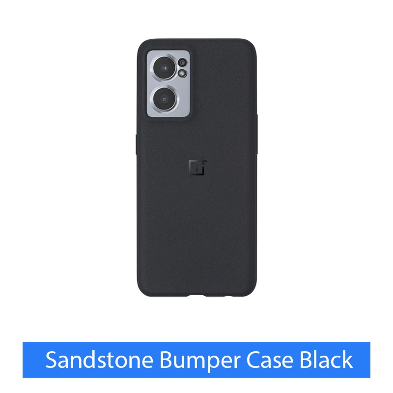 100% Original OnePlus Bamper Case For OnePlus Nord CE 2 CE2 5G Sandstone  Black