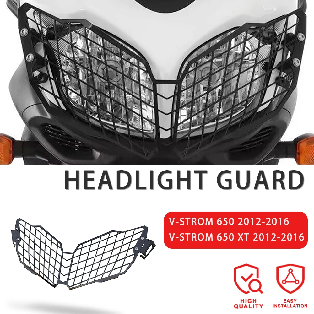 

Защита для передних фар мотоциклов Suzuki V-дополнительный 650 vдополнительный 650 XT 650XT 2016 2015 2014 2013 2012, защитная крышка, защитная решетка