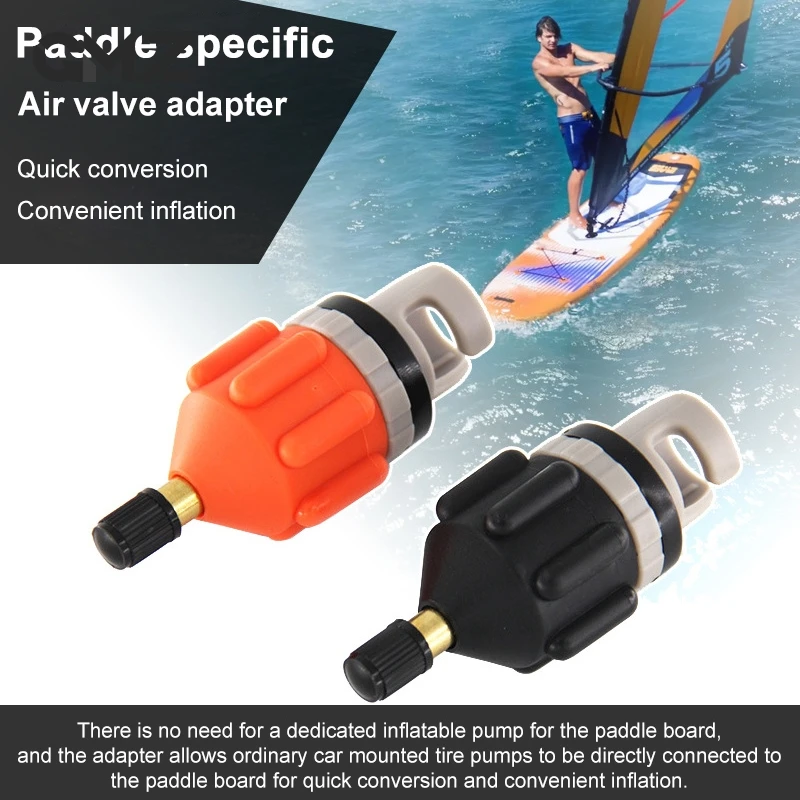 SUP Paddleboard Air Nozzle Kayak Air Valve Adapter Head Car Pump Inflation Adapter