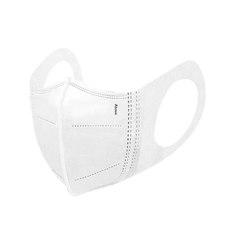 3D Elastic Wide Ear Strap Disposable Face Mask Independent Packaging High Aesthetic Value Adult Sun Protection Face Mask Wholesa