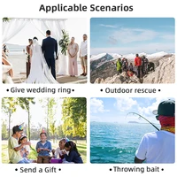 BRDRC Airdrop System for DJI Air 3/Air 3S Quick Release Thrower for Fishing Marriage Gifts Drone Rescue Accessories 2