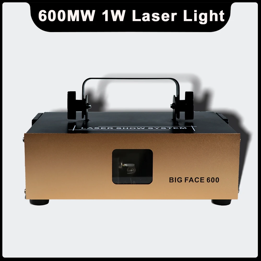 Nuovo 600Mw 1W Rgb Laser Beam Line Scanner Proiettore Dj Disco Stage Lighting Effect Dance Party Wedding Holiday Bar Club Dmx Light