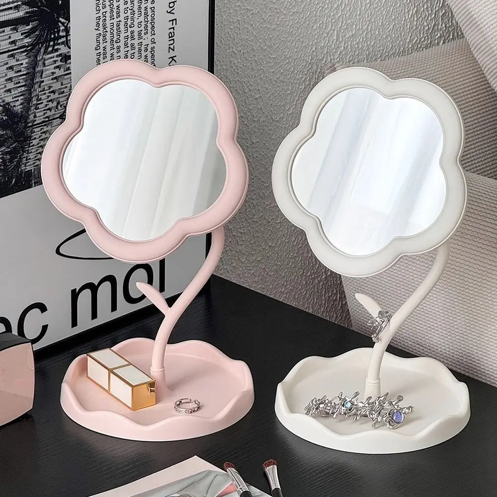 Portable Sunflower Shaped Makeup Mirror High-definition Detachable Dressing Mirror Versatile Beauty Mirror