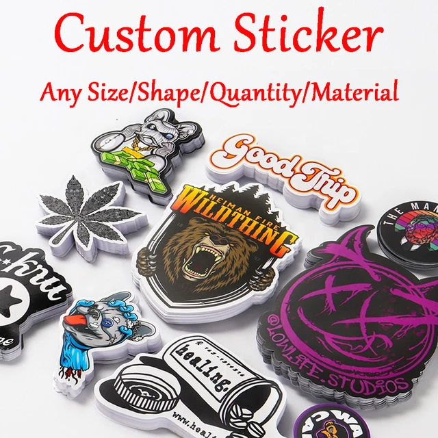 Custom Vinyl Sticker Packs For Stickers