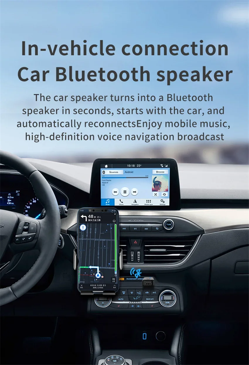 Bluetooth transceiver adapter,bluetooth aux adaptor,bluetooth audio receiver,bluetooth adapter,audio adapter 2 in 1 Wireless Bluetooth 5.0 Receiver Transmitter Adapter 3.5mm Jack For Car Music Audio Aux A2dp Headphone Reciever Handsfree