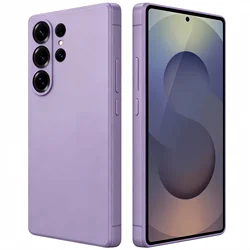 Noble Fashion Shockproof Protective Liquid Silicone Case - Galaxy S25 FE (Light Purple)