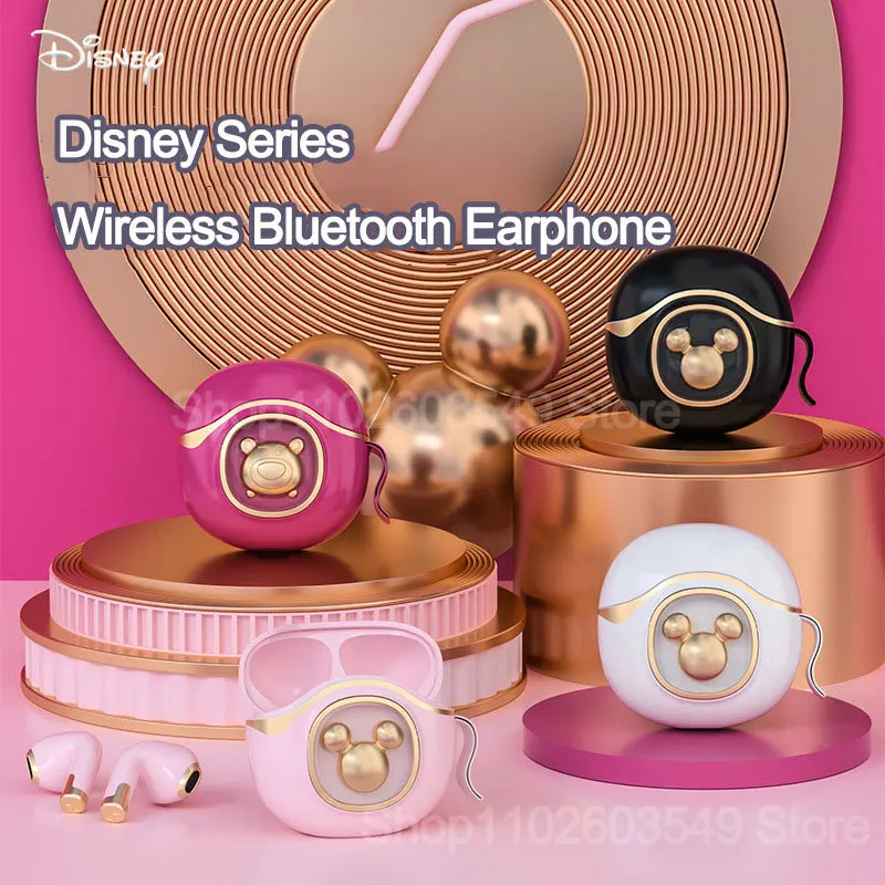 Disney Wireless Earphones TWS Bluetooth 5.3 HIFI Earbud Touch Control